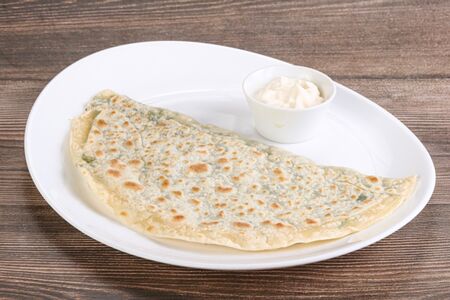 Кутаб с зеленью