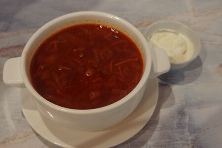 Борщ с говядиной