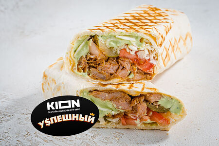 Успешная шаурма с чесночным соусом