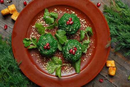 Пхали из шпината