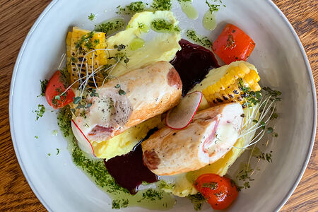 Баллотин с беконом