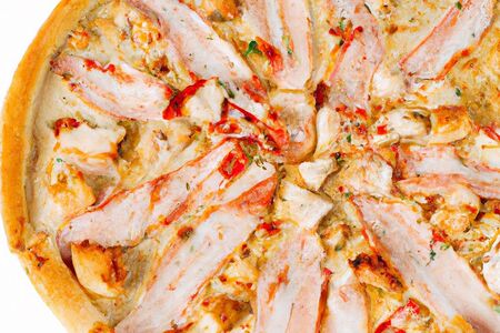 Пицца Курочка с беконом средняя