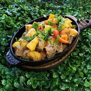 Жаркое по-домашнему из свинины