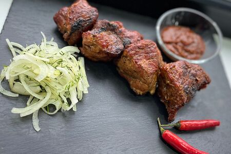 Шашлык из cвинoй вырезки