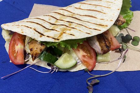 Кесадилья с курицей