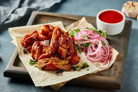 Шашлык из куриного бедра