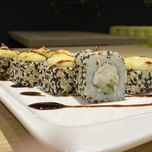 Запеченный со снежным крабом