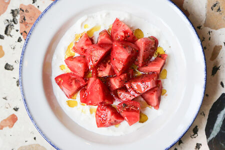 Страчателла и узбекские томаты