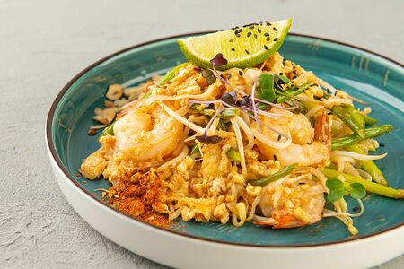 Пад тай с креветкой