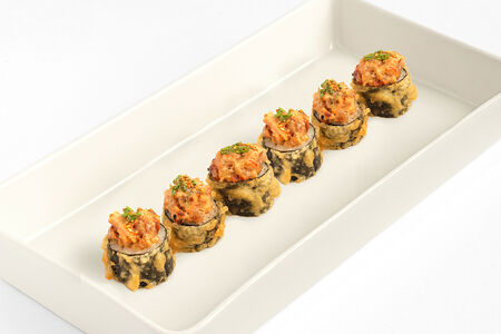 Теплый ролл угорь 6 шт