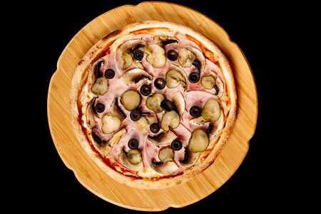 Ветчина и грибы