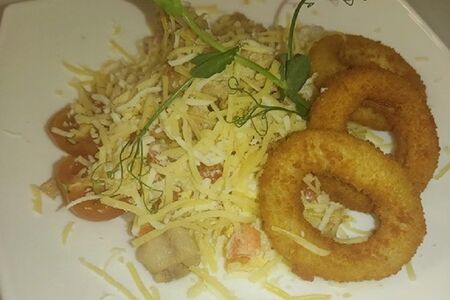 Салат с горбушей