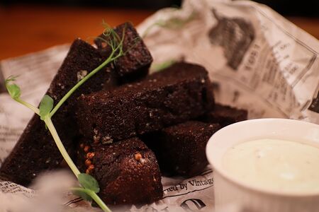 Гренки бородинские