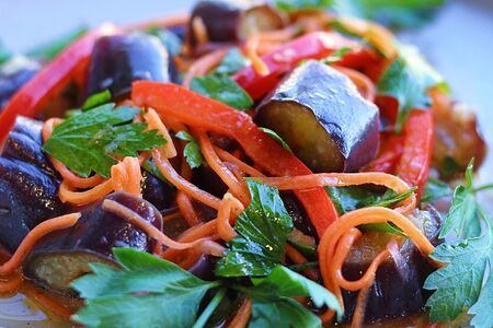 Баклажаны по-корейски