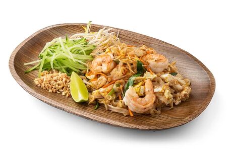 Лапша Пад-тай с креветкой