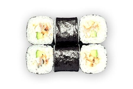 Ролл с угрём