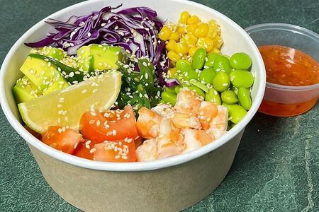 Поке с креветкой