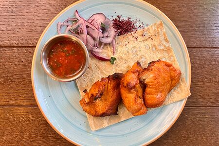 Шашлык из куриного бедра