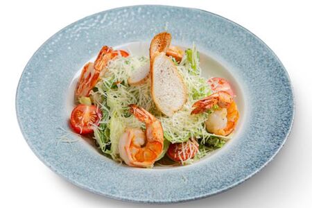 Цезарь с креветками