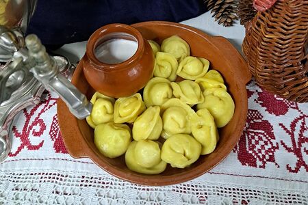 Пельмени с судаком