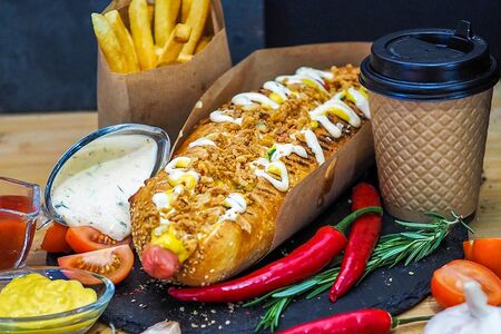 Хот-дог в булке