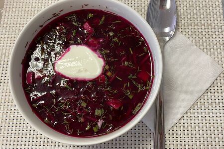 Холодный борщ