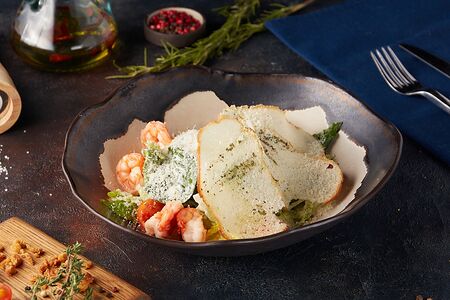 Цезарь с креветками