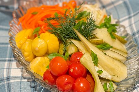 Ассорти из домашних солений