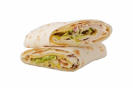 Ролл с курицей и беконом