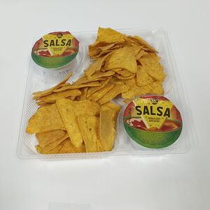 Double начос барбекю и соус сальса