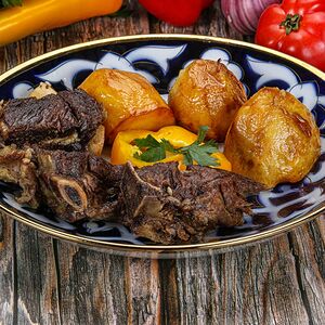 Казан-кебаб с говядиной