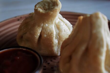 Хинкали жареные с сыром