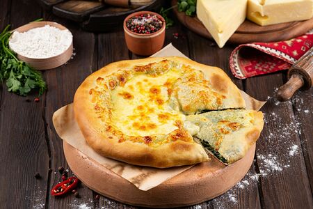 Хачапури со шпинатом