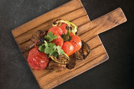 Овощи на мангале