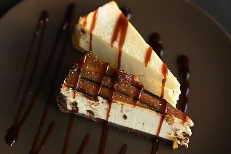 Шоколадно-ореховый чизкейк