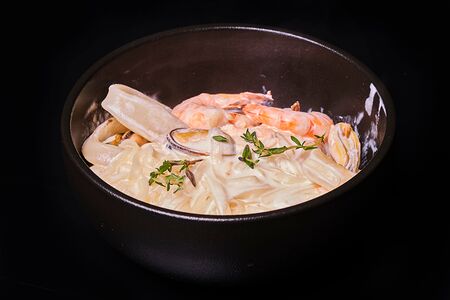 Удон с морепродуктами