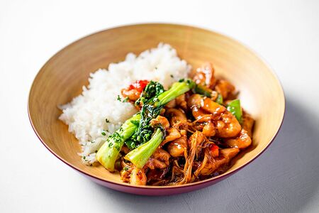 Курица в перечном соусе