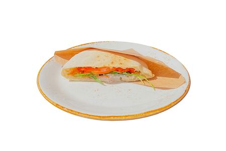 Паноццо с копчёной форелью