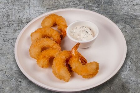 Креветки в панко