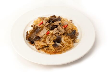 Лапша Фунчоза с говядиной