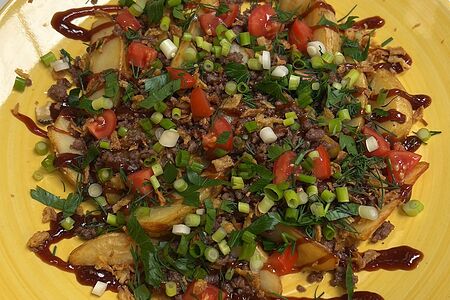 Роял фри с мраморной говядиной