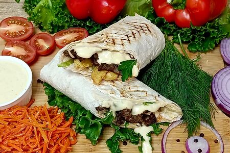 Классическая шаурма с бараниной