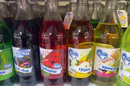 Емв Напиток безалкогольный сильногазированный ассортимент