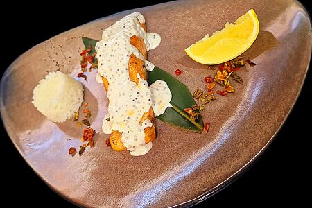 Стейк из лосося