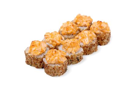 Запеченный тартар с лососем