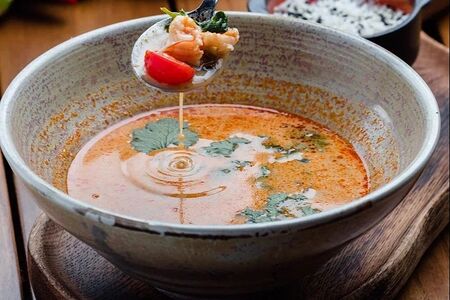 Том ям с креветкой