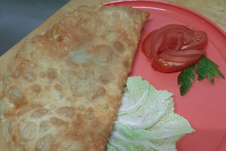 Чебурек Курица чили