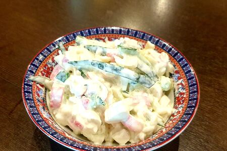 Салат с крабовыми палочками