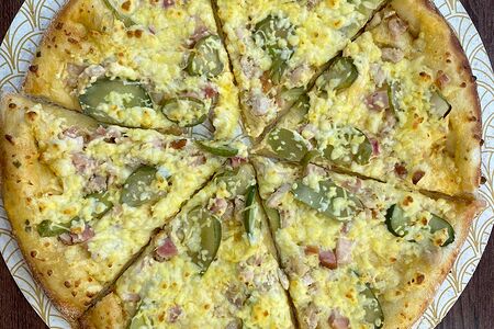 Пицца с курицей