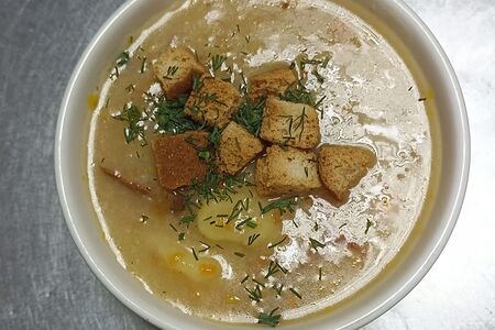 Гороховый суп на копченостях